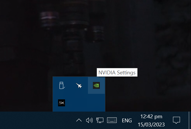 Nvidia Control Panel