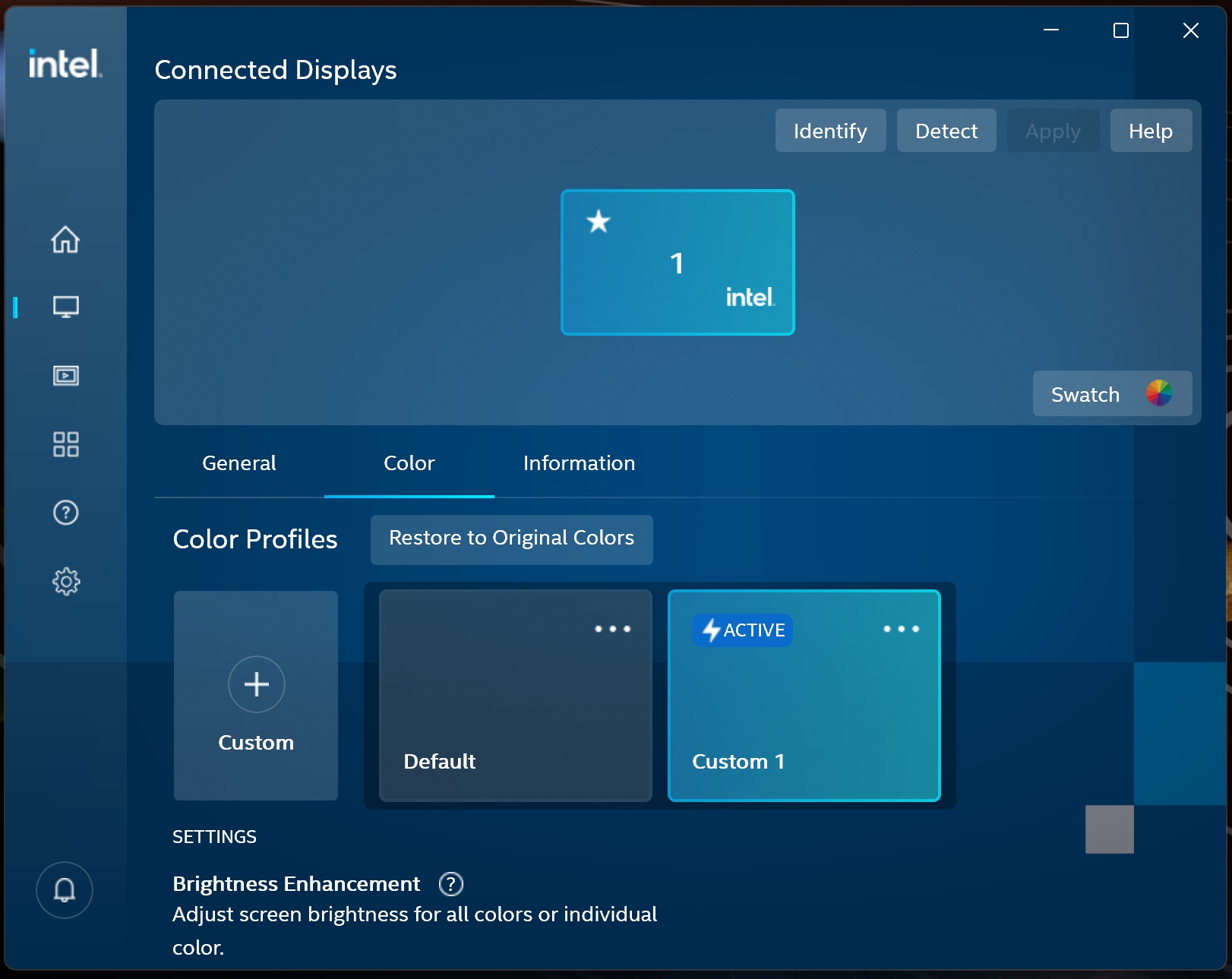 Intel Graphics Command Center